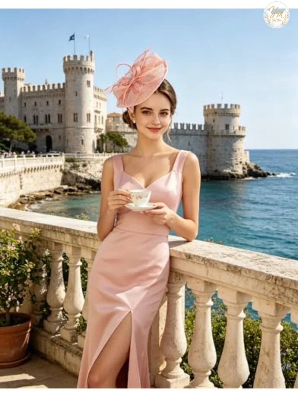 Sinamay Fascinator Hat Floral Feather Pillbox Derby for Women Tea Party UK
